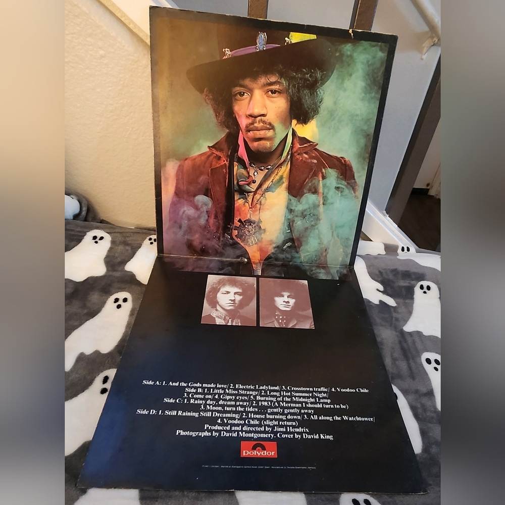 The Jimi Hendrix Experience Electric Ladyland 1970 German Org 2 X LP Vinyl Psych